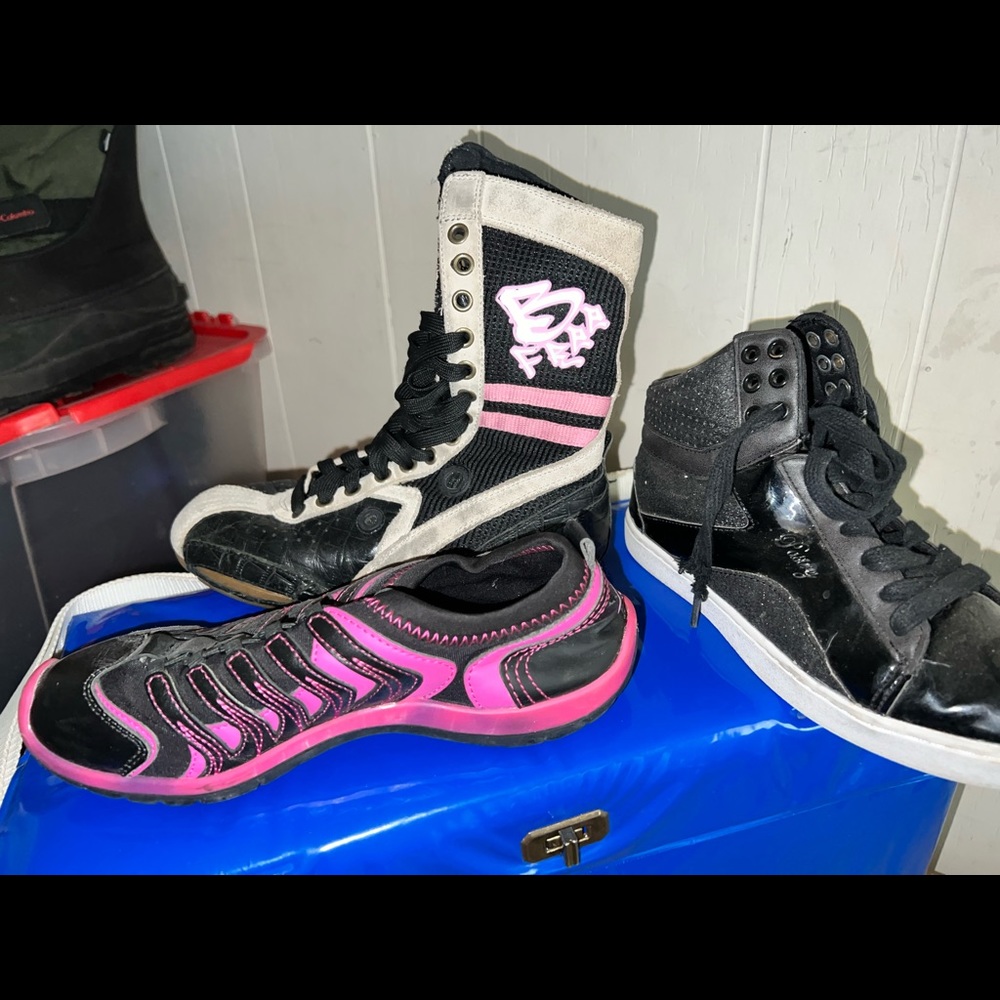 Dance/hip hop shoes! Great condition!   Best offer sold separately.